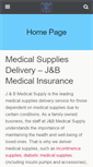 Mobile Screenshot of jandbmedicalinsurance.com
